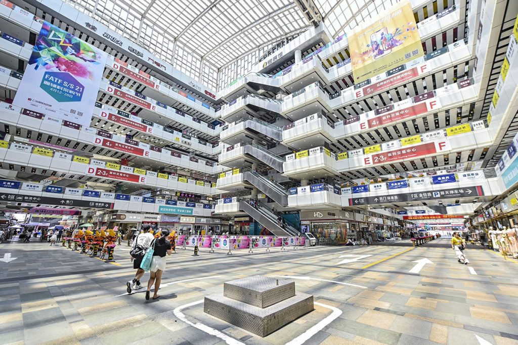 Zhongda Fabric Market Inside Vision