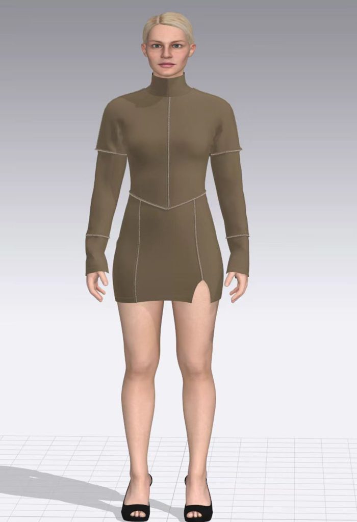 Dress 3D Sample