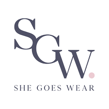 the logo of shegoeswear
